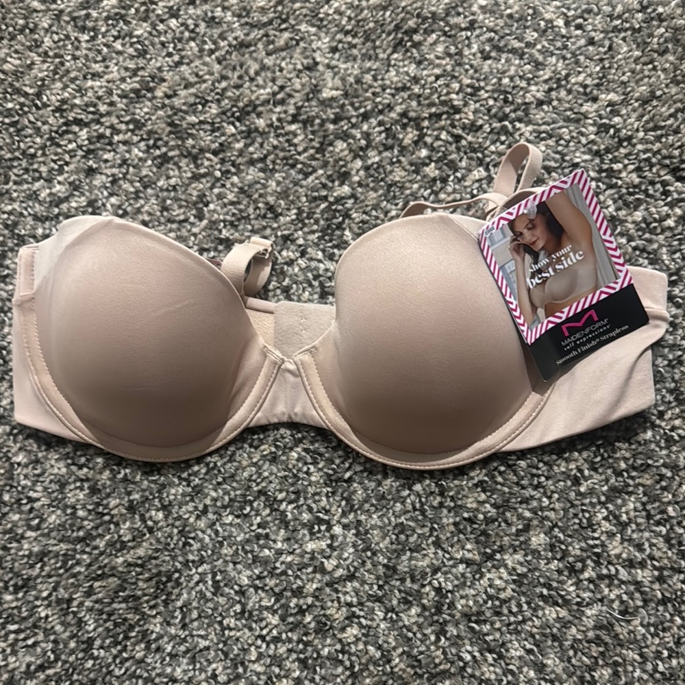 Maidenform Nude Strapless Bra